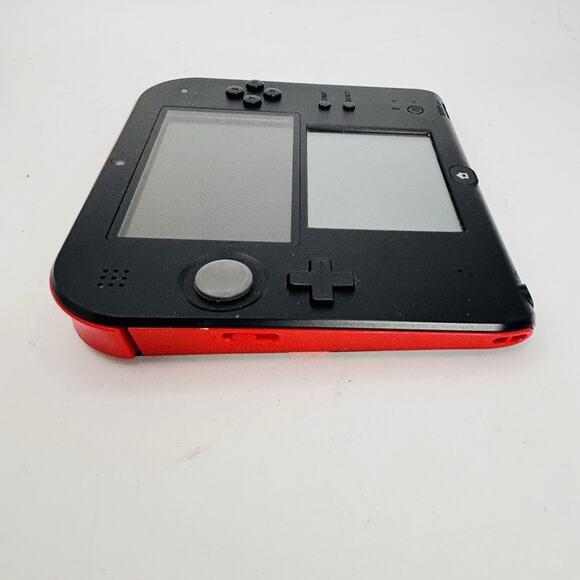 Nintendo 2DS Handheld Console Black/Red. No Charger or Stylus Tested. Works. - Picture 5 of 14